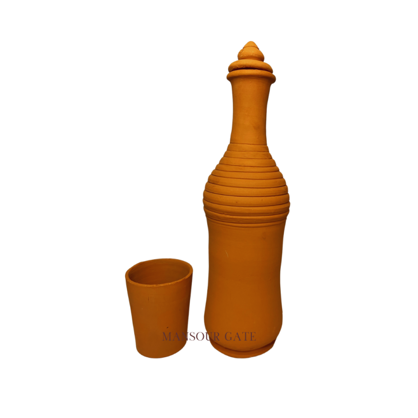 Mansour Gate Clay Water Bottle