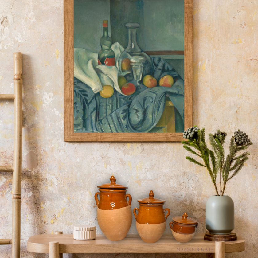 Clay Jar Container with Lids – Versatile Storage Solution - Image 2