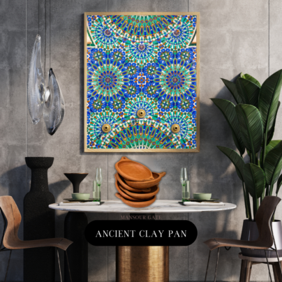 Mansour Gate Ancient Plate